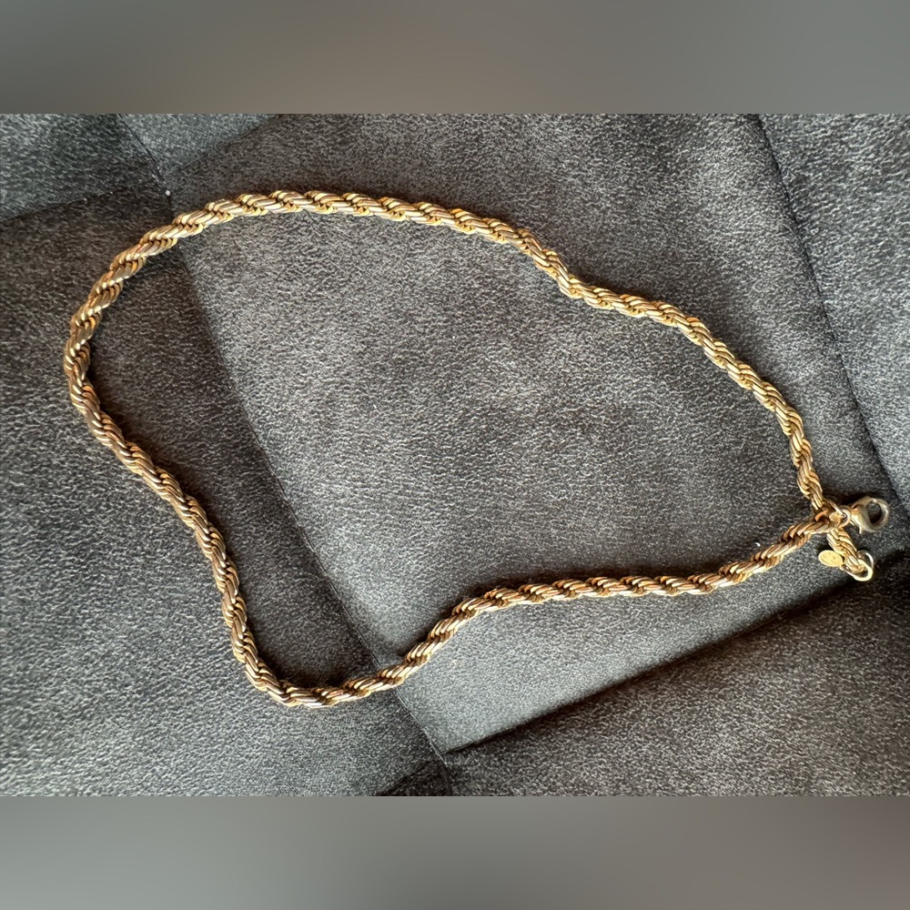 Vintage Givenchy  Rope Chain Necklace - Picture 5 of 9